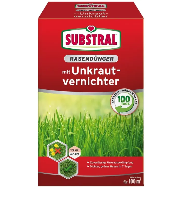 Rasendünger mit Unkrautvernichter 2 kg Beliebt